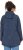 Ulla Popken Raindrop Print Longline Waterproof Jacket Navy - Jakker - 