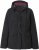 Ulla Popken HYPRAR Toggle Button Microfleece Lined Jacket Black - Jakker - Dame jakker i store størrelser