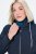 Ulla Popken HYPRAR Triple Function Softshell Jacket Navy - Jakker - Dame jakker i store størrelser