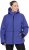 Ulla Popken HYPRAR Triple Function Coat Blueberry - Jakker - Dame jakker i store størrelser