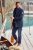 JP1880 Jacket Water-repellent Herringbone Insert Navy - Jakker - Jakker i store størrelser, 2XL- 12XL