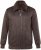 JP1880 Bomber Jacket Faux Leather Dark Brown - Jakker - Jakker i store størrelser, 2XL- 12XL