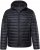 JAY-PI Lightly Quilted Jacket with a Hoodie Black - Jakker - Jakker i store størrelser, 2XL- 12XL