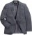 JP1880 Jacket Business Donegal Graphite Grey - Jakker - Jakker i store størrelser, 2XL- 12XL