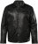 JP1880 Leather Jacket Finest Lamb Nappa Black - Jakker - Jakker i store størrelser, 2XL- 12XL