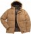 STHUGE Jacket Puffer With Warm Quilting Beige - Jakker - Jakker i store størrelser, 2XL- 12XL