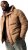 STHUGE Jacket Puffer With Warm Quilting Beige - Jakker - Jakker i store størrelser, 2XL- 12XL