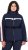 Ulla Popken Triple Function Racing Stripe Jacket Navy - Jakker - 