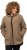 Ulla Popken Long Sleeve Hooded Teddy Jacket Putty - Jakker - 