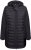 Ulla Popken HYPRAR Mixed Texture Water-Repellent Jacket Black - Jakker - 