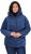 Ulla Popken HYPRAR Quilted Puffer Jacket Navy - Jakker - 