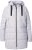 Ulla Popken HYPRAR Wave Quilted Water-Repellent Jacket Off-White - Jakker - 