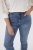 Kaffe Curve Dina Straight jeans i normal længde Blå - Jeans & Bukser i Store Størrelser – Plus Size - 