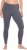 Ulla Popken Basic Stretch Knit Ankle Length Leggings Dark Grey - Jeans & Bukser i Store Størrelser – Plus Size - 
