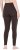 Ulla Popken Basic Stretch Knit Ankle Length Leggings Pine Brown - Jeans & Bukser i Store Størrelser – Plus Size - 