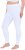 Ulla Popken Basic Stretch Knit Ankle Length Leggings Snow White - Jeans & Bukser i Store Størrelser – Plus Size - 