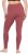 Ulla Popken Basic Stretch Knit Ankle Length Leggings Brick Red - Jeans & Bukser i Store Størrelser – Plus Size - 