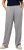 Ulla Popken Pull On Knit Straight Leg Pocket Pants Light Grey Melange - Jeans & Bukser i Store Størrelser – Plus Size - 