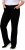 Ulla Popken Straight Leg Mandy Fit Stretch Jeans Black - Jeans & Bukser i Store Størrelser – Plus Size - 