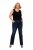 Ulla Popken Marie Fit Bootcut Stretch Jeans Blue Denim - Ulla Popken - Ulla Popken Plus Size Tøj