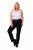 Ulla Popken Marie Fit Bootcut Stretch Jeans Dark Blue Denim - Ulla Popken - Ulla Popken Plus Size Tøj