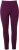 Ulla Popken Quick Dry Moisture Wicking Stretch Ski Leggings Grape Red - Jeans & Bukser i Store Størrelser – Plus Size - Jeans & bukser, EU 42-70