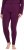 Ulla Popken Quick Dry Moisture Wicking Stretch Ski Leggings Grape Red - Jeans & Bukser i Store Størrelser – Plus Size - Jeans & bukser, EU 42-70