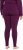 Ulla Popken Quick Dry Moisture Wicking Stretch Ski Leggings Grape Red - Jeans & Bukser i Store Størrelser – Plus Size - Jeans & bukser, EU 42-70