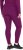 Ulla Popken Faux Fur Lined Stretch Leggings Pink Berry - Jeans & Bukser i Store Størrelser – Plus Size - 