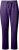 Ulla Popken Basic Drawstring Elastic Waist Cotton Blend Joggers Deep Violet - Jeans & Bukser i Store Størrelser – Plus Size - 