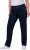 Ulla Popken Mony Elastic Waist Zip Pocket Jeans Dark Blue Denim - Jeans & Bukser i Store Størrelser – Plus Size - Jeans & bukser, EU 42-70
