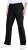 Ulla Popken Bengaline Elastic Waist Thermal Pants Black - Jeans & Bukser i Store Størrelser – Plus Size - 
