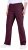 Ulla Popken Bengaline Elastic Waist Thermal Pants Aubergine - Jeans & Bukser i Store Størrelser – Plus Size - 