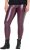 Ulla Popken Metallic Faux Leather Leggings Plum - Jeans & Bukser i Store Størrelser – Plus Size - 