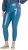 Ulla Popken Metallic Faux Leather Leggings Teal - Jeans & Bukser i Store Størrelser – Plus Size - 