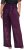 Ulla Popken Wide Leg Sequined Pants Mulberry - Jeans & Bukser i Store Størrelser – Plus Size - 