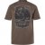 JP1880 T-Shirt Short Sleeve Alaska Dark Brown - T-shirts - T-shirts i store størrelser - 2XL-14XL