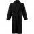 JP1880 Bathrobe Extra Soft Terry Cloth Black - Undertøj og badetøj - Badetøj og Undertøj i store størrelser 