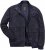JP1880 Soft Goatskin Suede Leather Jacket Navy - Læderjakker - Læderjakker i store størrelser