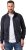 JP1880 Soft Goatskin Suede Leather Jacket Navy - Læderjakker - Læderjakker i store størrelser