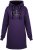Nora Mikken KADRI WHITE Long Hoodie Purple - Trøjer og hættetrøjer - 