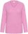 Kaffe Curve Emilia Pullover Pink Power Melange - Striktrøjer - 
