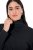 Ulla Popken Basic Long Sleeve Slim Fit Turtleneck Black - Hættetrøjer og sweatshirts - Bløde sweatshirts, hoodies & strik