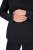 Ulla Popken Basic Long Sleeve Slim Fit Turtleneck Black - Hættetrøjer og sweatshirts - Bløde sweatshirts, hoodies & strik