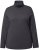 Ulla Popken Basic Long Sleeve Slim Fit Turtleneck Charcoal Grey Melange - Hættetrøjer og sweatshirts - 