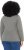 Ulla Popken Basic Long Sleeve Slim Fit Turtleneck Grey - Hættetrøjer og sweatshirts - Bløde sweatshirts, hoodies & strik