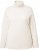Ulla Popken Basic Long Sleeve Slim Fit Turtleneck Natural - Hættetrøjer og sweatshirts - 