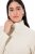 Ulla Popken Basic Long Sleeve Slim Fit Turtleneck Natural - Hættetrøjer og sweatshirts - Bløde sweatshirts, hoodies & strik