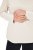 Ulla Popken Basic Long Sleeve Slim Fit Turtleneck Natural - Hættetrøjer og sweatshirts - Bløde sweatshirts, hoodies & strik