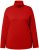 Ulla Popken Basic Long Sleeve Slim Fit Turtleneck Dark Berry - Hættetrøjer og sweatshirts - 